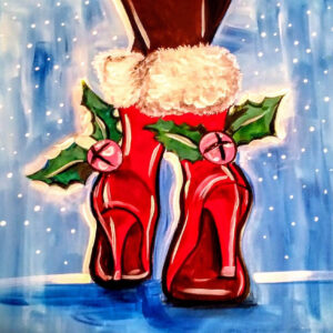 Santa baby! (pre-sketched)