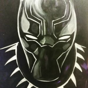 Wakanda Forever! (pre-sketched)